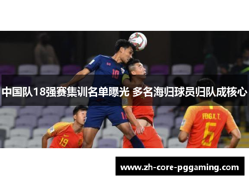 中国队18强赛集训名单曝光 多名海归球员归队成核心